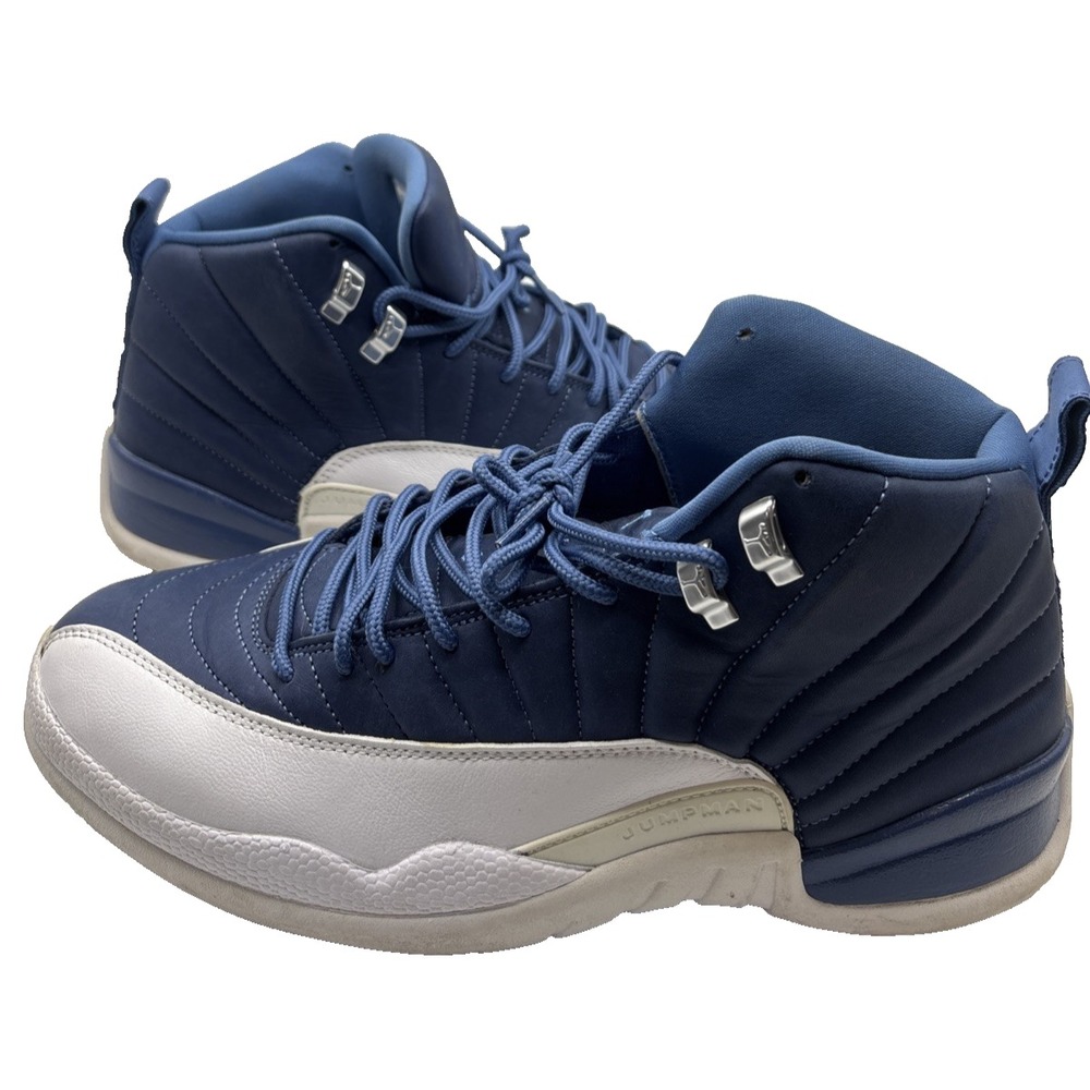 Jordan 12 Retro Indigo 2020 130690-404 Blue Basketball Shoes Mens 11
